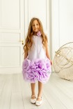 Детское праздничное платье Мадина, цвет лаванда светлая Детское праздничное платье Мадина, цвет лаванда светлая