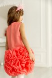 Детское праздничное платье Мадина, цвет кораловый Детское праздничное платье Мадина, цвет кораловый