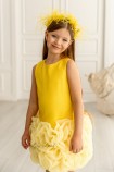 Детское праздничное платье Мадина, цвет жёлтый Детское праздничное платье Мадина, цвет жёлтый