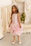 Детское праздничное платье Мадина, цвет светло розовая Детское праздничное платье Мадина, цвет светло розовая
