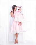 Комплект платьев Амели, цвет розовый