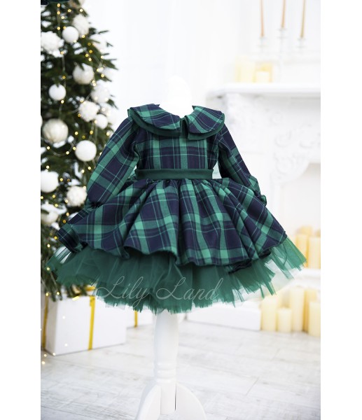 Дитяча святкова сукня Новий Рік 2, колір Зелений