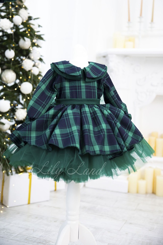 Дитяча святкова сукня Новий Рік 2, колір Зелений