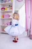 Детское нарядное платье Сэнди, цвет голубой