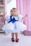 Дитяча святкова сукня Сенді, колір блакитний