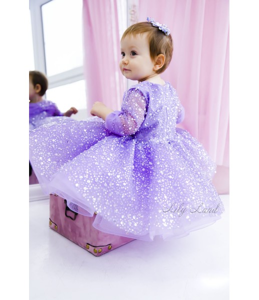 Дитяча святкова сукня Кароліна, колір лаванда