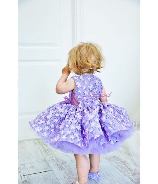 Детское нарядное платье Арис, цвет лаванда