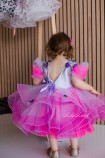 Детское нарядное платье Гаваи New, цвет розовый