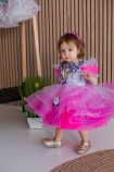 Детское нарядное платье Гаваи New, цвет розовый