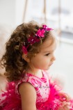 Детское нарядное платье Шантильи, цвет малина