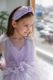 Детское нарядное платье Молли в лавандовом цвете