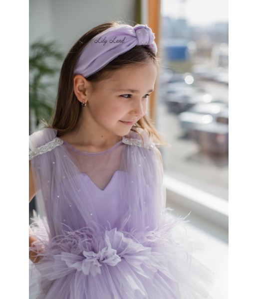 Дитяча святкова сукня Моллі в лавандовому кольорі