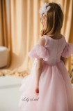 Дитяча святкова сукня Сабріна в рожевому кольорі