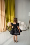 Дитяча святкова сукня Еллі, колір чорний