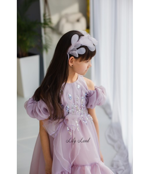 Дитяча святкова сукня Сабріна в лавандовому кольорі