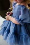 Дитяча святкова сукня Марсель, колір джинс