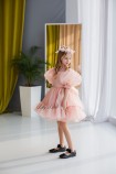 Дитяча святкова сукня Марсель, колір пудра