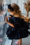 Дитяча святкова сукня Марсель, колір чорний