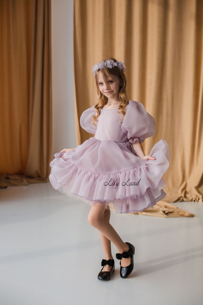 Детское нарядное платье Марсель, цвет лавада