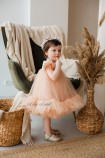 Дитяча святкова сукня Белль, колір Беж