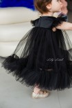 Дитяча святкова сукня Белль, колір Чорний1
