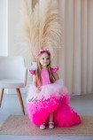 Дитяча святкова сукня Пишна Троянда, колір рожевий градієнт