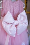 Детское платье Амели, в цвете розовый