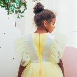 Детское нарядное платье Арин, цвет желтый