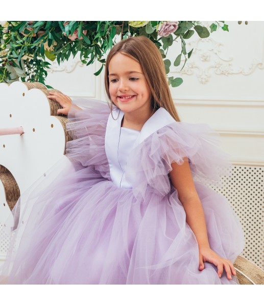 Детское нарядное платье Арин, цвет лаванда