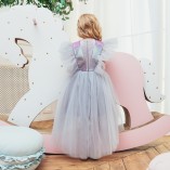 Детское нарядное платье Арин, цвет пыльно серый
