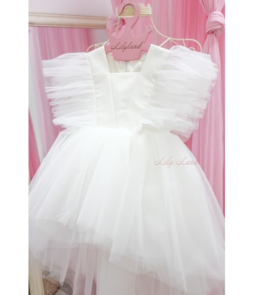 Детское нарядное платье Арин, цвет белый