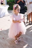 Дитяча святкова сукня Арін, колір пудра