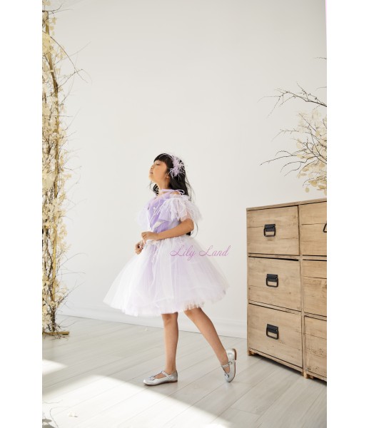 Детское нарядное платье Аризона, цвет лаванда