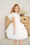 Дитяча святкова сукня Арізона, колір білий