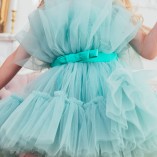 Детское нарядное платье Барби, цвет минт