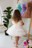 Дитяча святкова сукня Барбі, колір білий