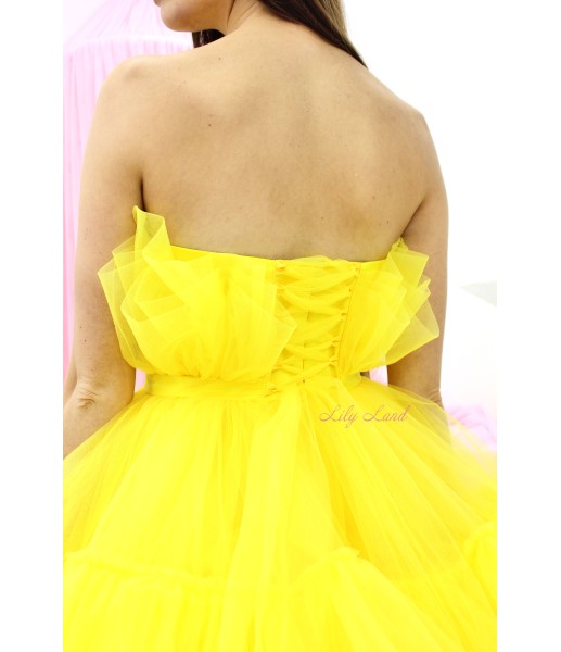 Жіноча сукня Барбі, колір жовтий
