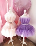 Детское нарядное платье Барби, цвет лаванда