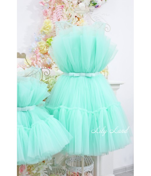 Комплект нарядных платьев Барби цвет мята