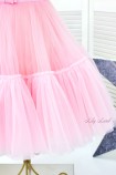 Детское нарядное платье Барби, цвет нежно-розовый