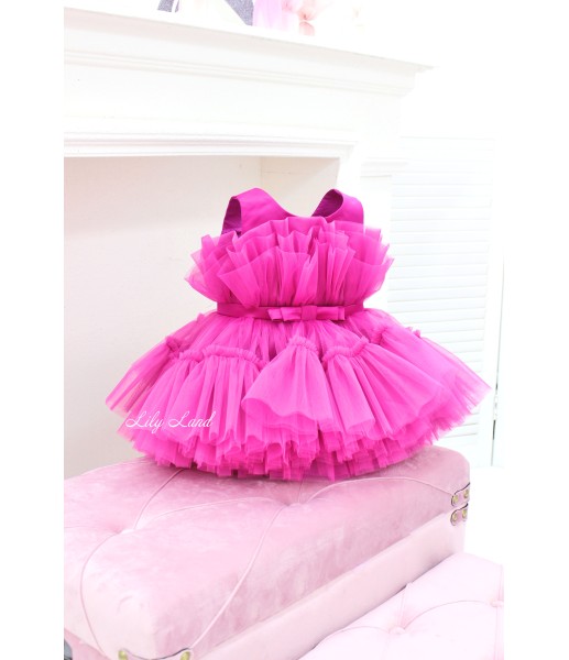 Комплект нарядных платьев Барби цвет фуксия