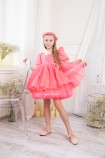 Детское нарядное платье Бекка, цвет розовый