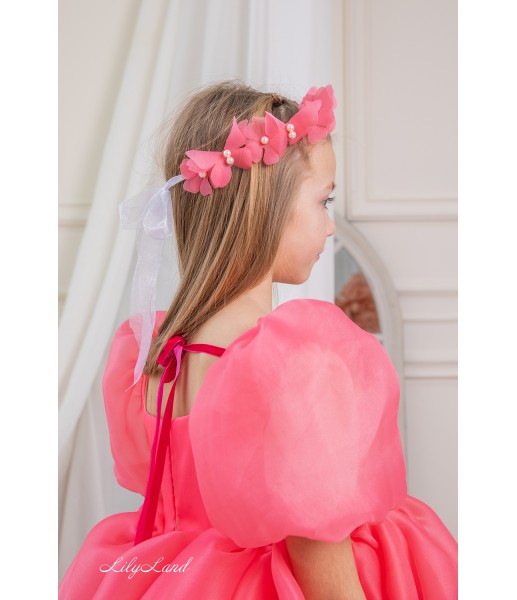 Дитяча святкова сукня Бекка, колір рожевий