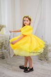 Дитяча святкова сукня Бекка, колір Жовтий