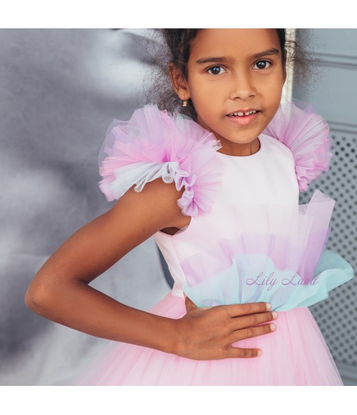 Детское платье Белль, расцветка MyLittlePonny