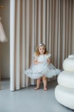 Дитяча святкова сукня Белль, колір білий