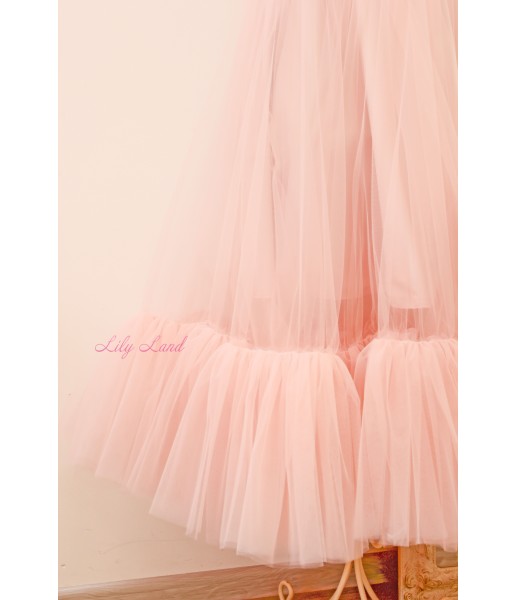 Комплект платьев Белль, цвет персик