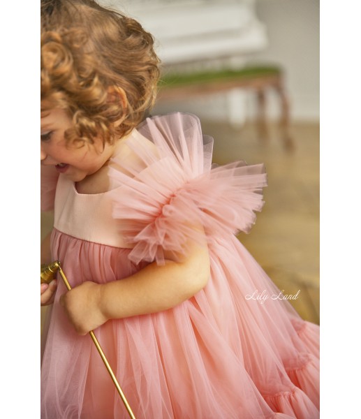 Детское платье Белль, цвет тауп