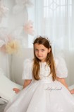 Дитяча святкова сукня Дафні, колір Айворі