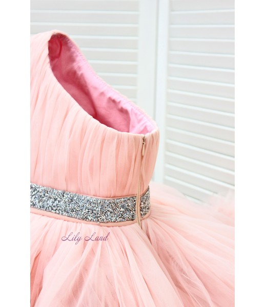 Дитяча святкова сукня Дейзі, колір Рожева Пудра